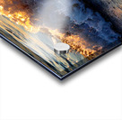 First Rays On Surf Acrylic print