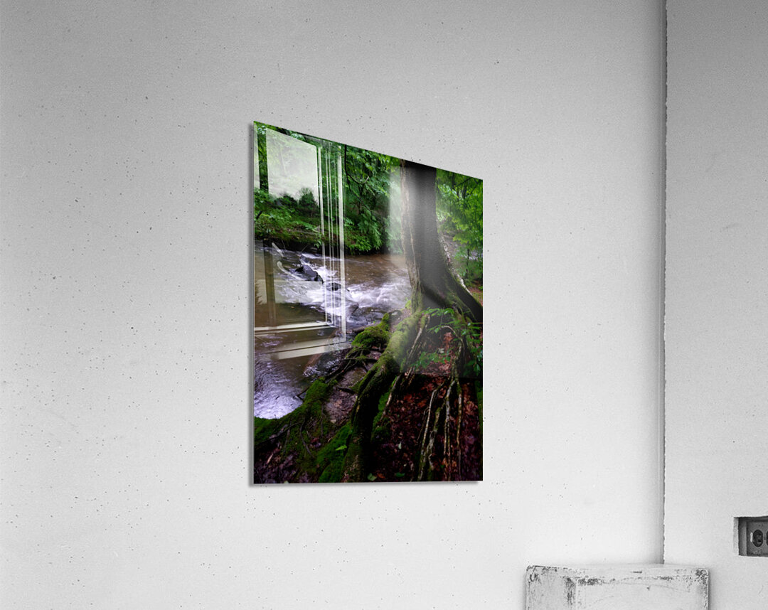 Minister Creek Riffle 1 Acrylic Print