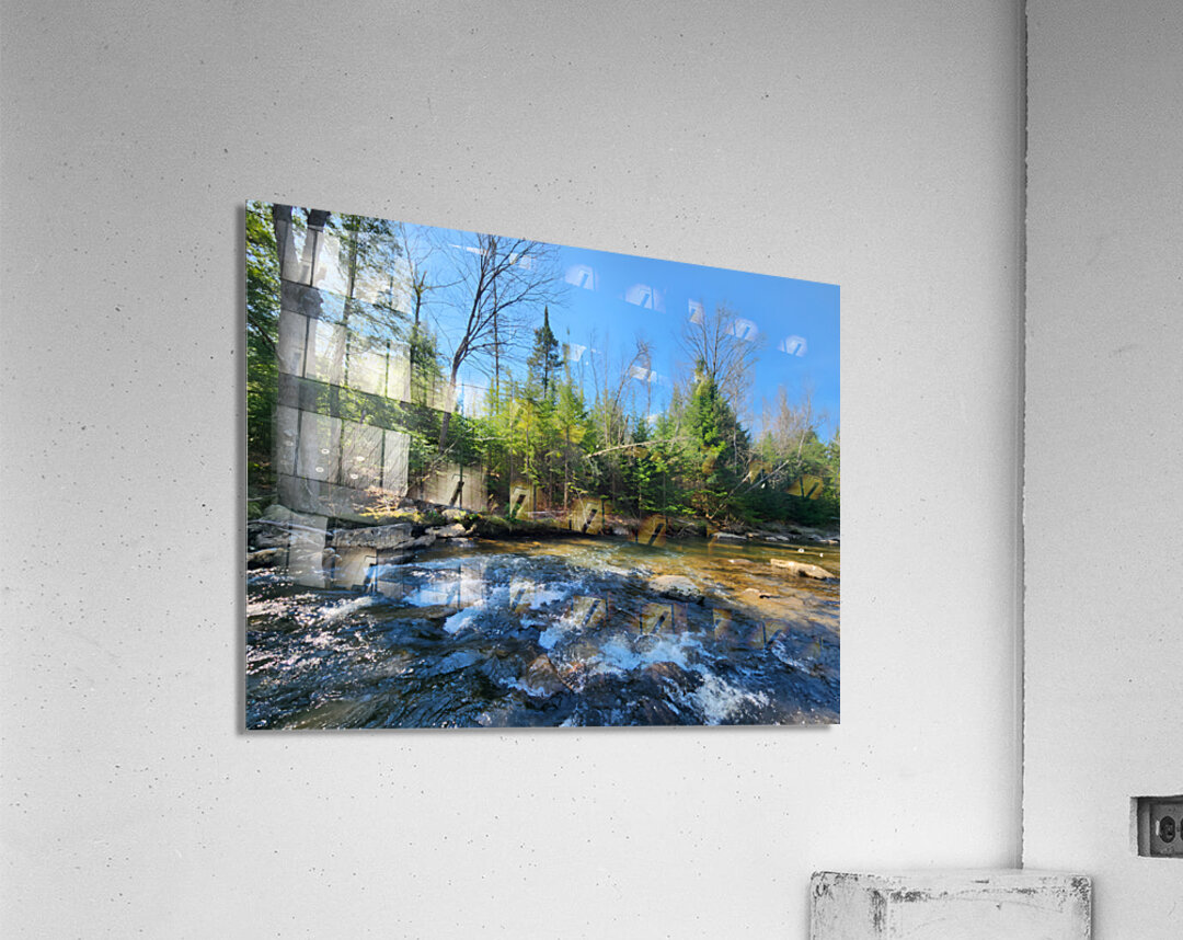 Clear Shade Creek Acrylic Print