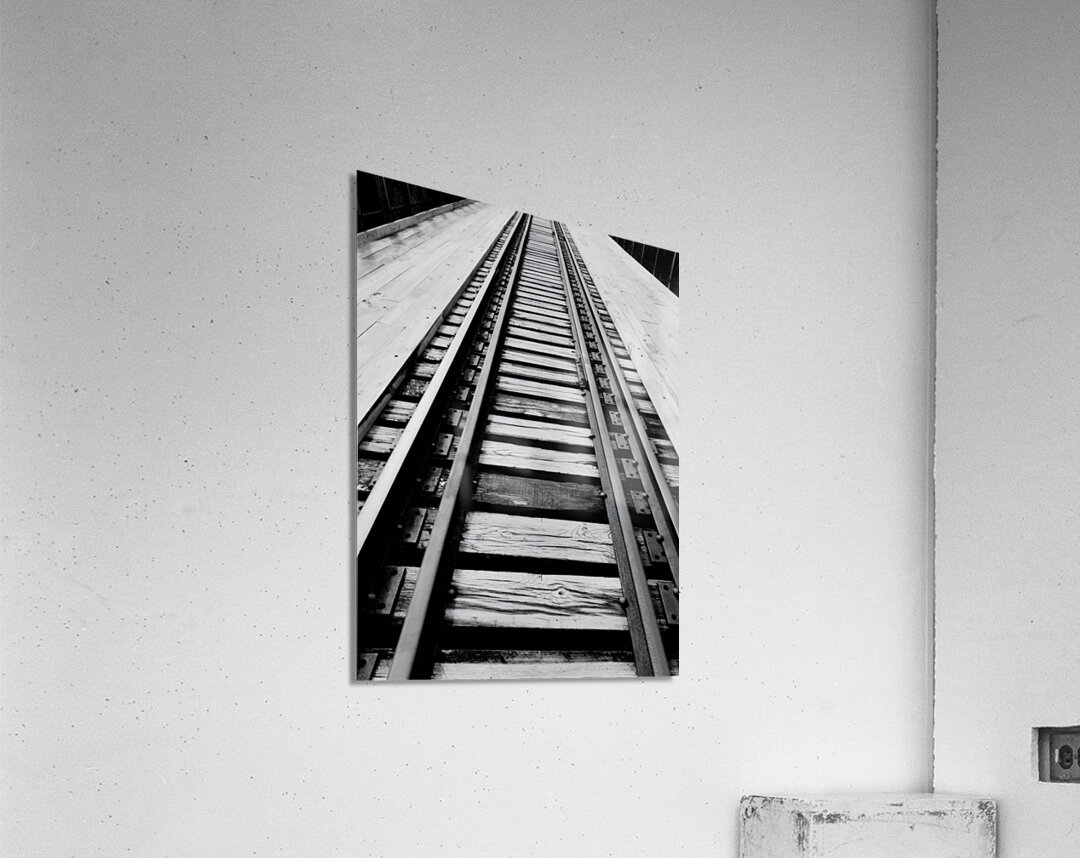 Railroad Tracks Acrylic Print