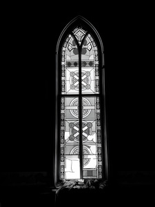 Old Shade Church Stain Glass by Earthshine Emporium