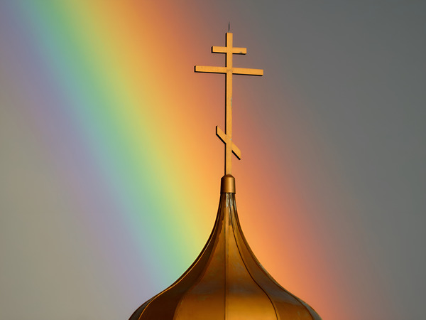 Orthodox Church Steeple Print