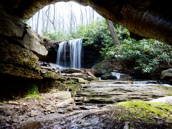Cole Run Falls  Print