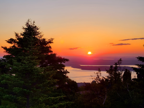 Acadia Sunrise Print