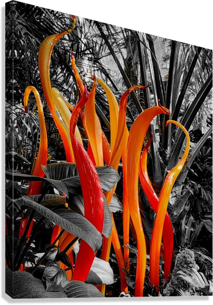 Glass Sculpture Canvas Print