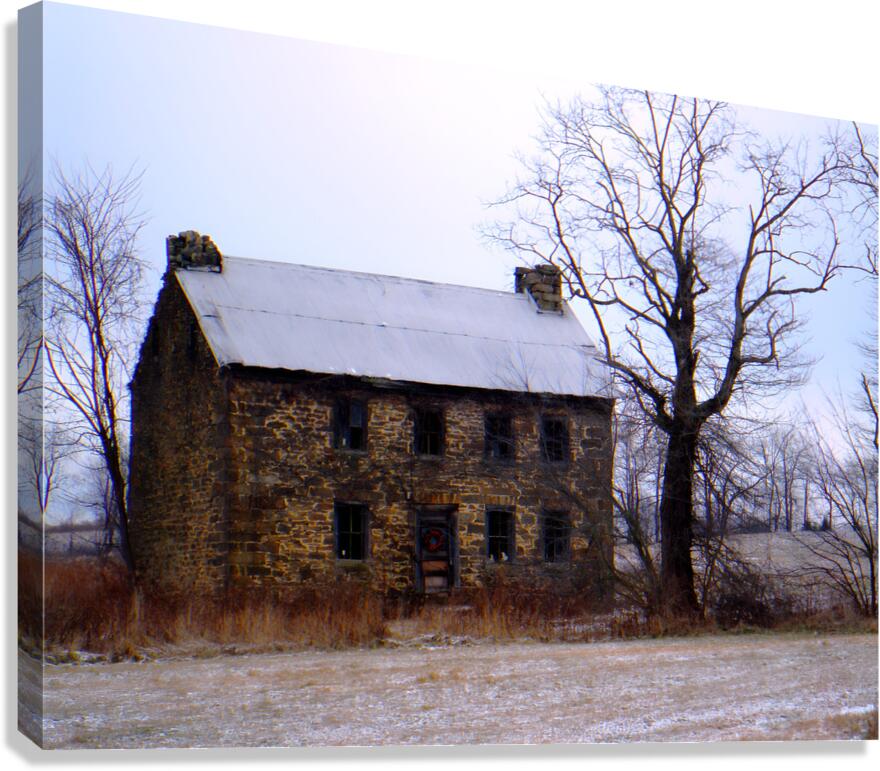 Favorite Farm House Canvas Print