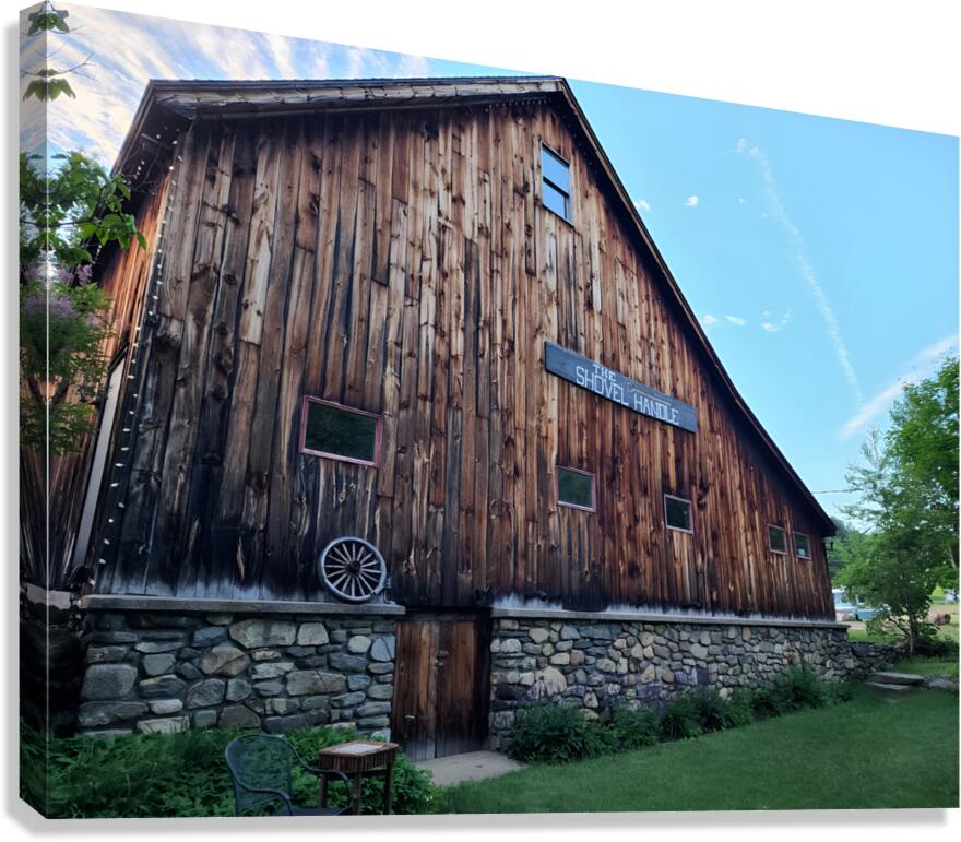 Brown Barn Canvas Print