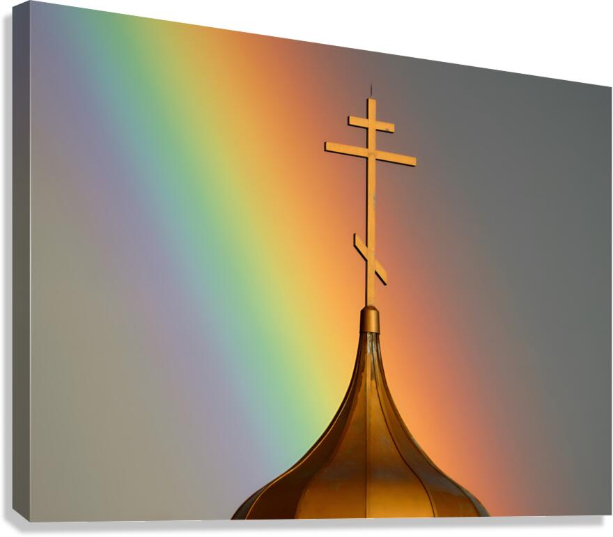 Orthodox Church Steeple Canvas Print