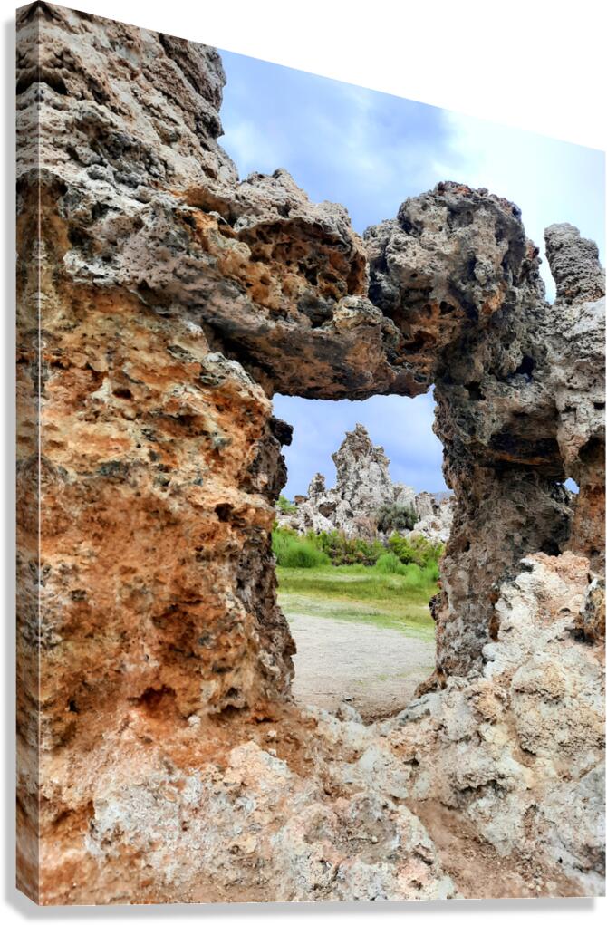 Tufa Portal Canvas Print