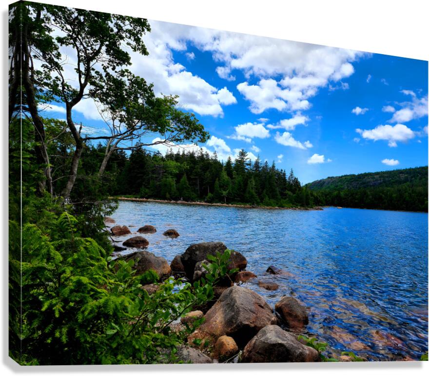Acadia Landscape Canvas Print