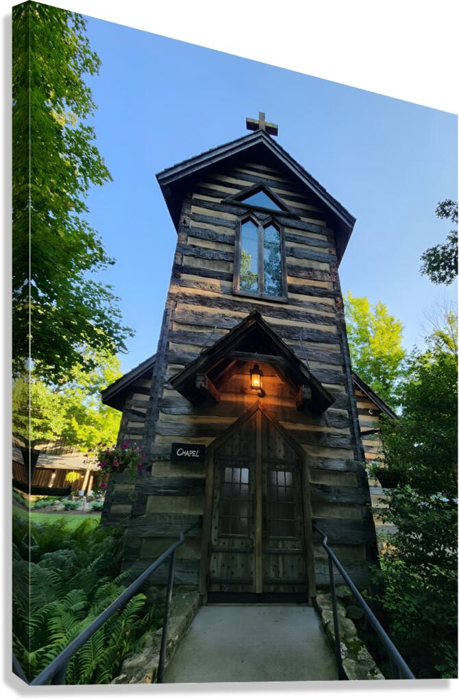 Rustic Church Canvas Print