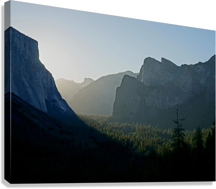 Yosemite Tunnel View  Canvas Print