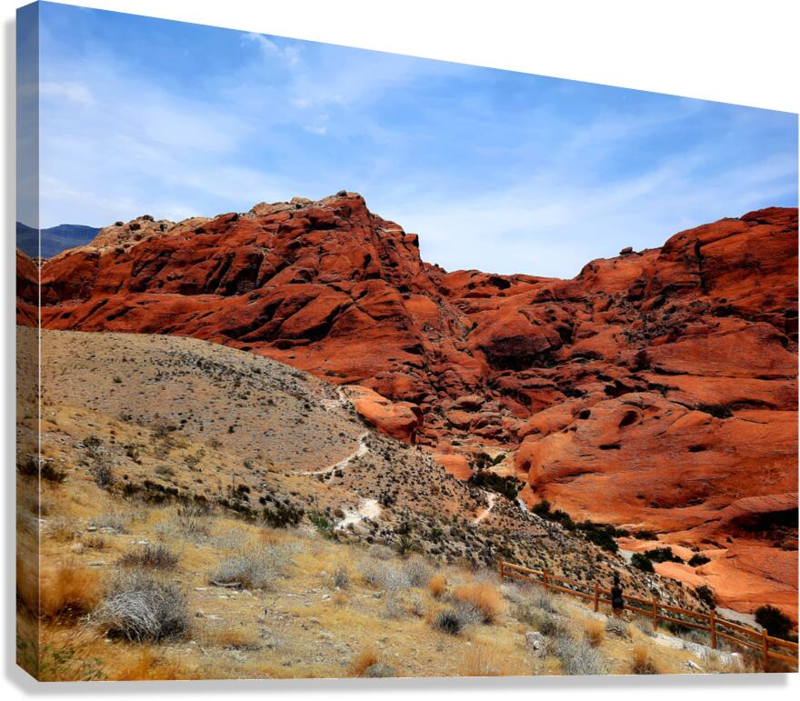 Red Rock Canyon 2  Canvas Print