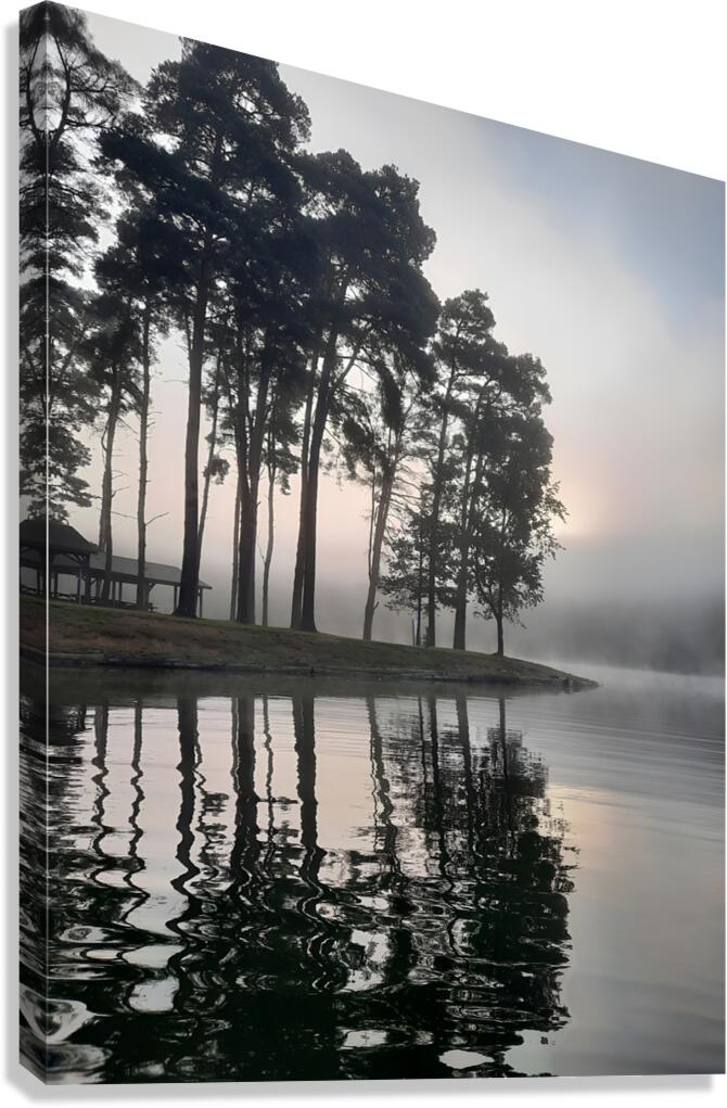 Wilmore Dam Reflections Canvas Print