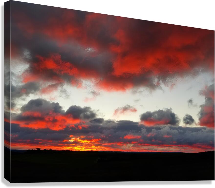 Commuting Sunrise Canvas Print