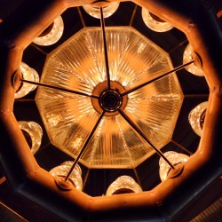 Old Shade Church Chandelier