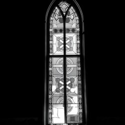 Old Shade Church Stain Glass