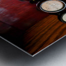 Old Shade Church Buttons Metal print