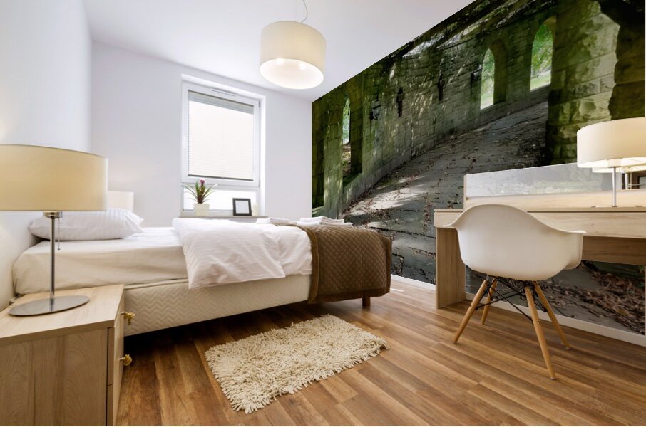 Mt Assisi Garden 2 Mural print