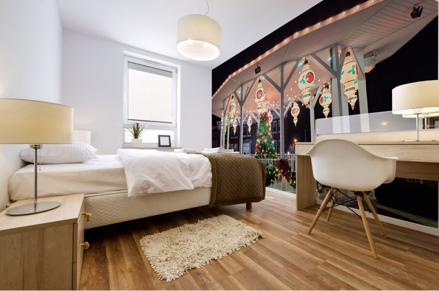 Windber Christmas Gazebo Mural print