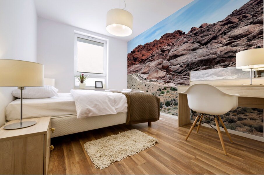 Red Rock Canyon 3 Mural print