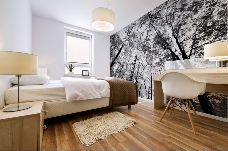 Forest Canopy Mural print