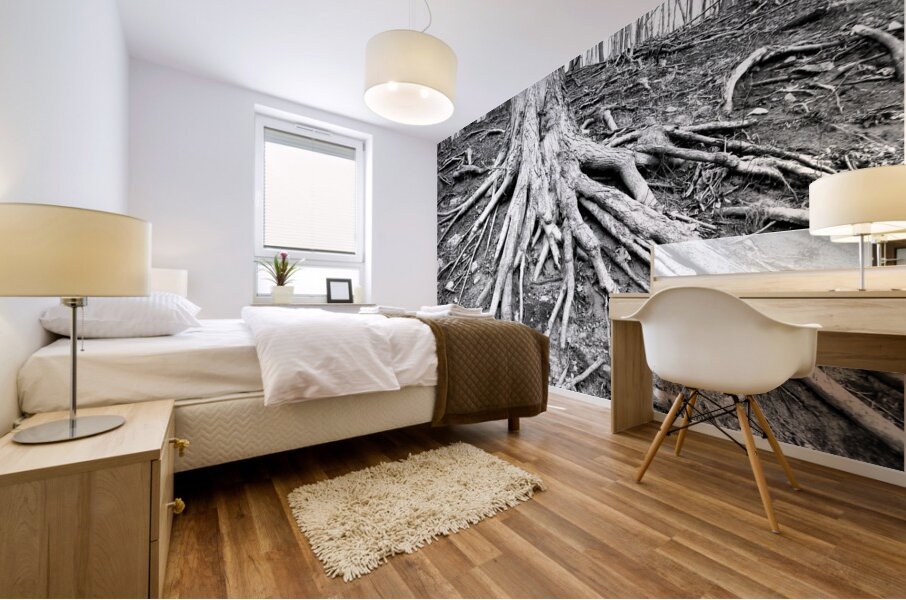 Root Flare Mural print