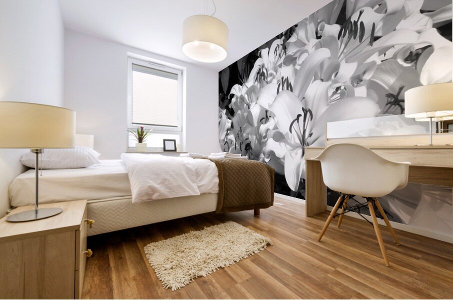 Lilies Mural print