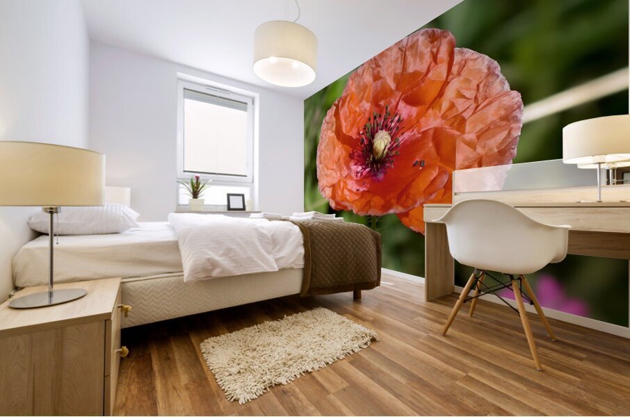 Poppy Mural print