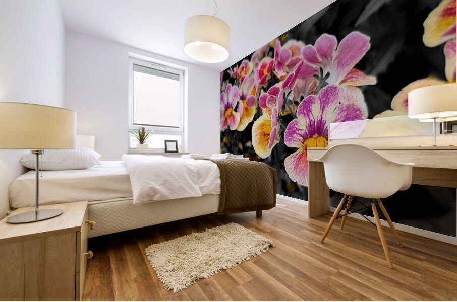 Orchids 1 Mural print