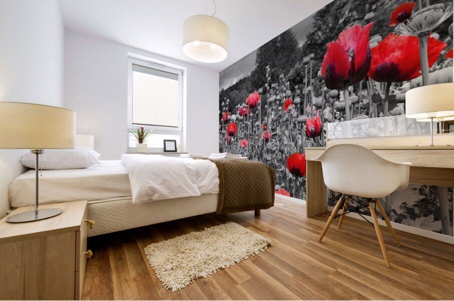 Poppies 1 Mural print