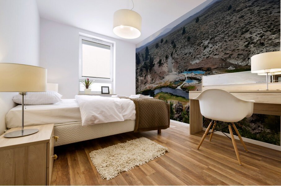Hot Creek Logic Mural print