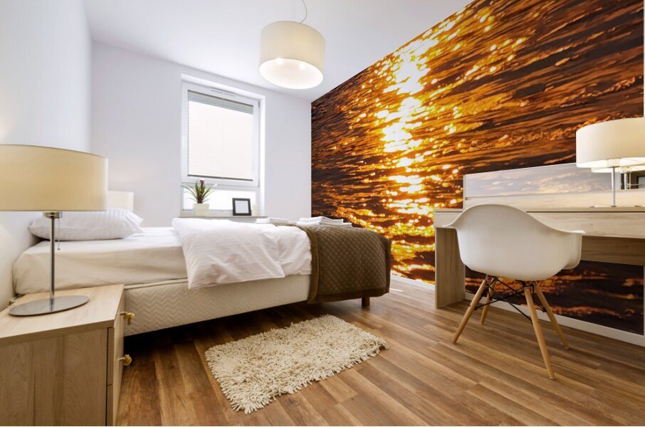 Golden Ocean Mural print