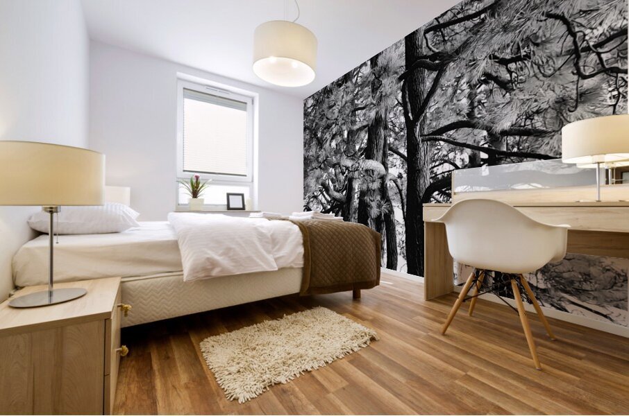 Evergreen Trident Mural print
