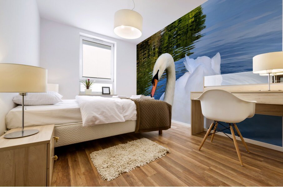 Swan 1 Mural print
