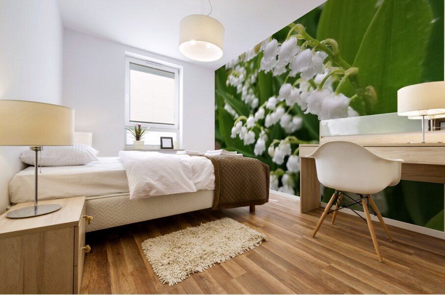 Lily Of The Valley Mural print