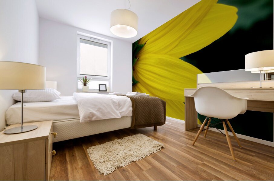 Sunflower Portrait 1 Mural print