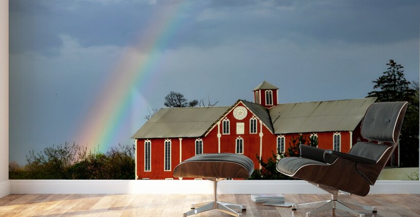Rainbow & Barn Wall Murals