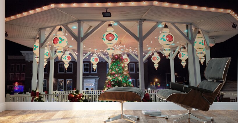 Windber Christmas Gazebo Wall Murals