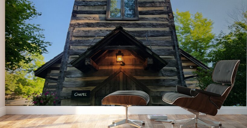 Rustic Church Wall Murals