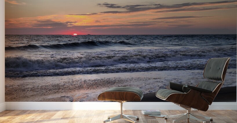 Beach Sunrise Wall Murals