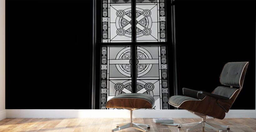 Old Shade Church Stain Glass Wall Murals