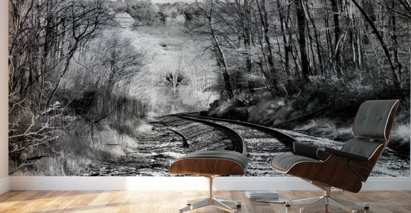 Railroad Wall Murals