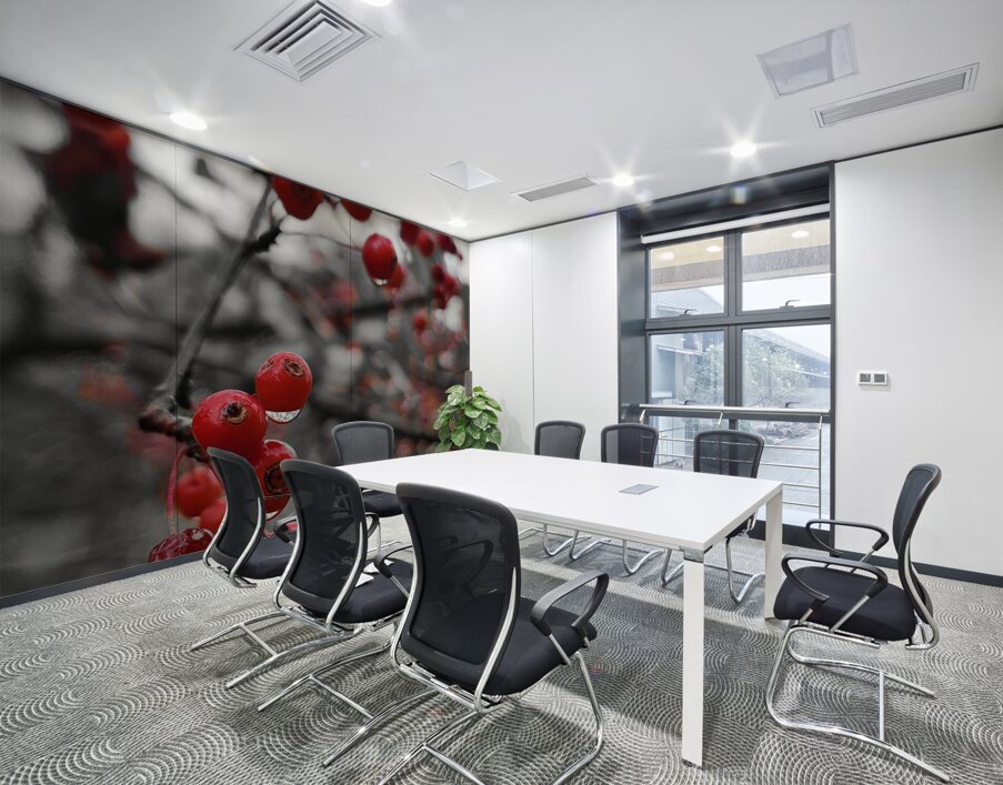 Siberian Crabapple Wall Printing