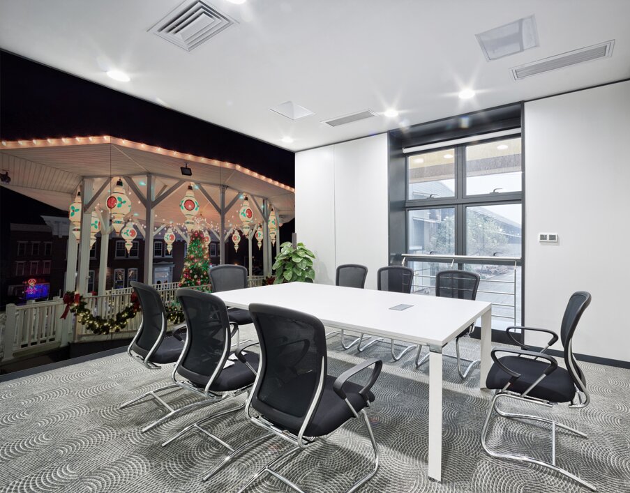 Windber Christmas Gazebo Wall Printing