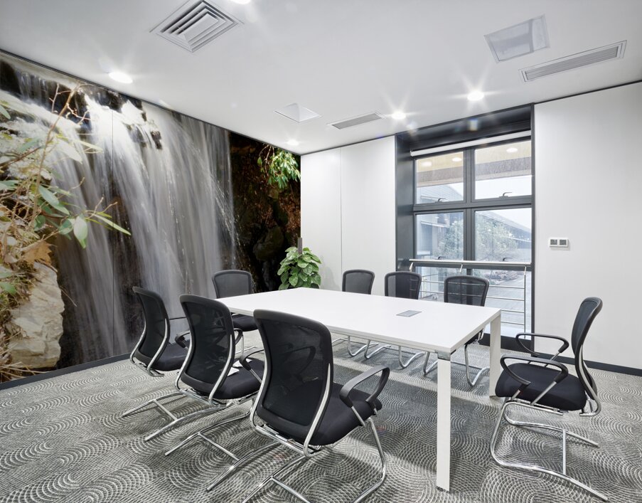 Waterfall Wall Printing