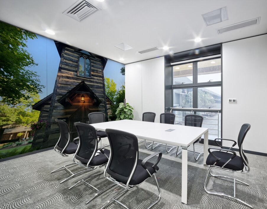 Rustic Church Wall Printing