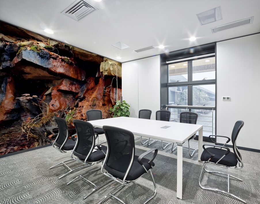 Iron Oxide Melt Wall Printing