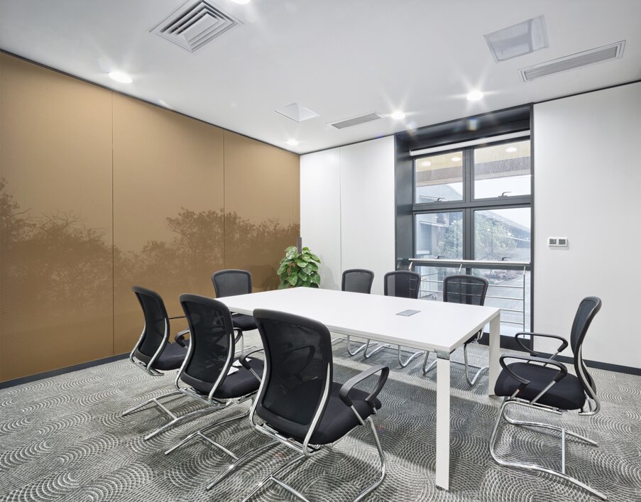 Misty Morning Grazing Wall Printing