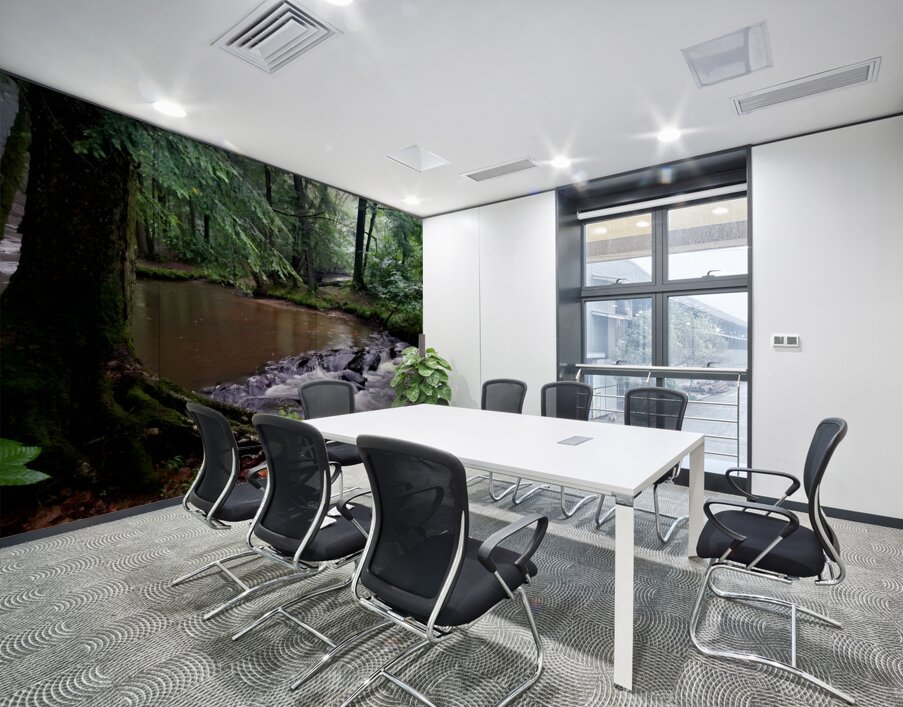 Hemlock Stream Wall Printing